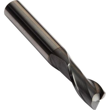 Fraise à rainurer norme d'usine D.2,5 mm HM AlCrN Z.2 (1/4)