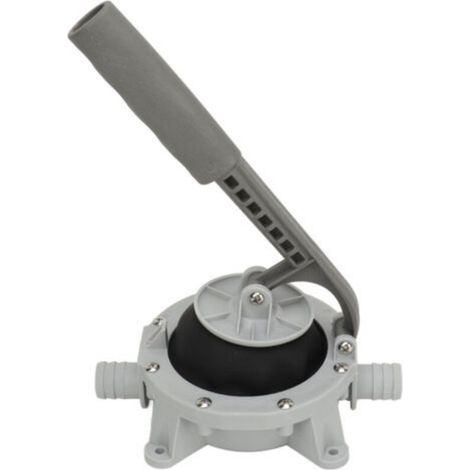 UPALDHOU Diaphragme Pompe à Main Manuelle Pompe de Cale d'eau Marine 720 GPH Autodification avec Plastique + Construction Métallique pour Bateaux Kayaks Yachts Canoës.