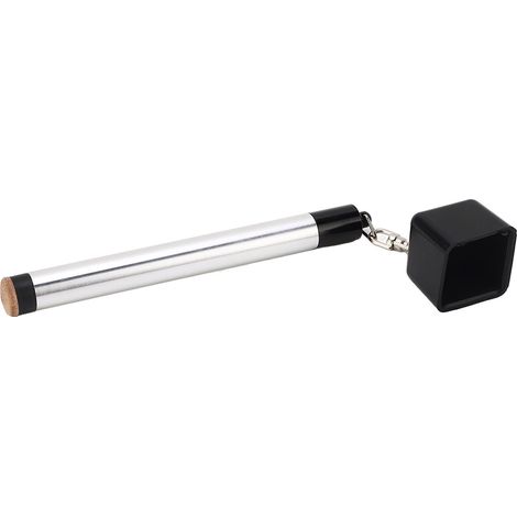 Lot en aluminium pour poinçonner les queues de billard, aiguille à percer la peau de snooker, outil de façonnage portatif pour maison et club (1/5)