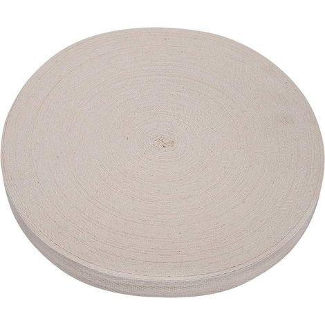 Coton Arbre Wrap Bande Bandage Reliure Ceinture Greffage Bonsaï Outil de Jardin (2CM Blanc) (1/5)