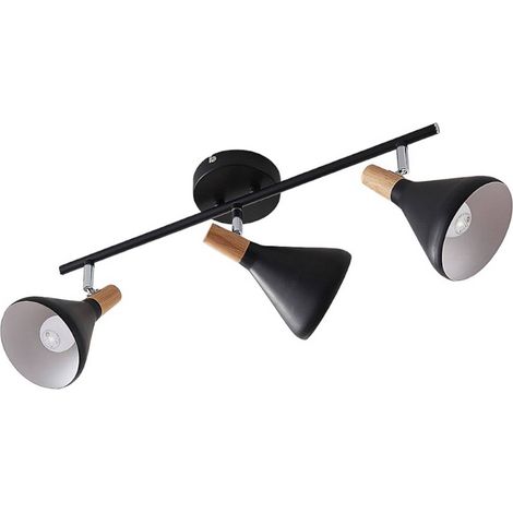 Lindby Foco 'Arina' en Negro de Metal (1/5)