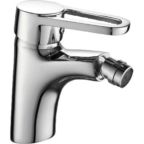 Rubinetto Miscelatore Bagno Moderno Bidet Testa Monocomando Cromo Lucido JH8569 (1/6)