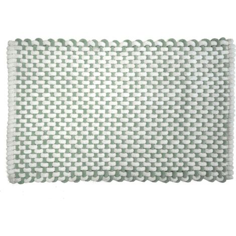 Tapis de Bain en Chenille "Rafael" 50x80cm Vert Cèdre (1/5)