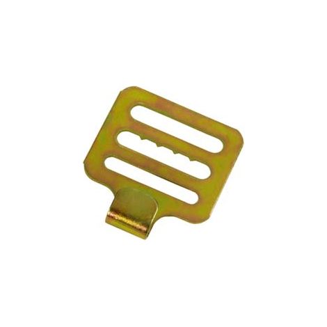 GANCI INIZIALI A 3 FORI PER AVVOLGIBILI IN LEGNO- - larghezza mm.35 - 100 pezzi