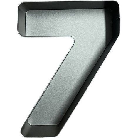 Calder teglia forma numero 7 alluminio antiaderente 18,5x24 cm