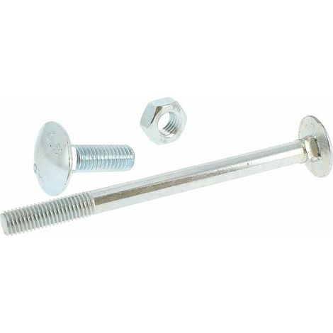 TRCC M6X100 Zingué PF DIN 603 - TRCC M6X100 Zingué PF DIN 603 - TRCC M6X100 Zingué PF DIN 603