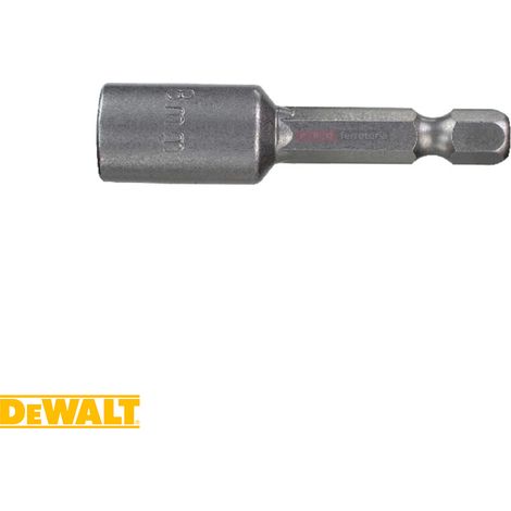 Llave de vaso hexagonal magnética de 8 mm Dewalt DT7402