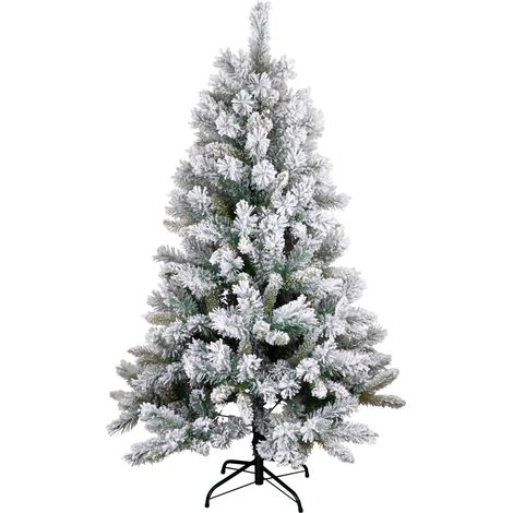 Baum MagicHome Weihnachten Harry, Tanne, beschneit, 180 cm (1/2)