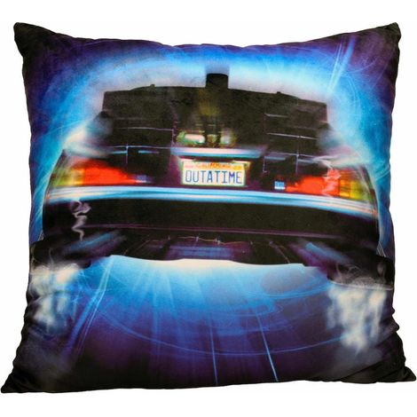 Zur Ck In Die Zukunft Delorean Dekokissen 18X18 Zoll