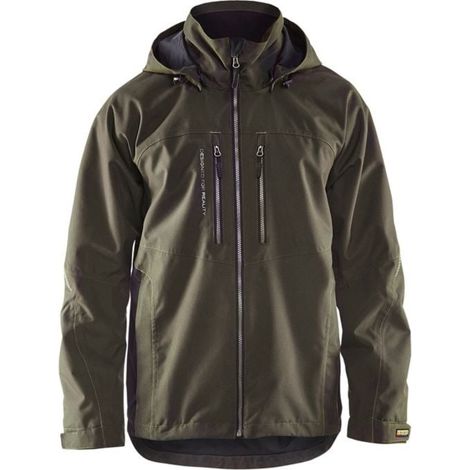 Veste de travail doublée technique 4890 - Vert olive/Noir XS (1/4)