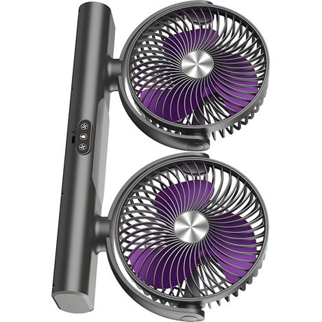 Ventilateur de bureau compact alimenté par USB à (1/4)