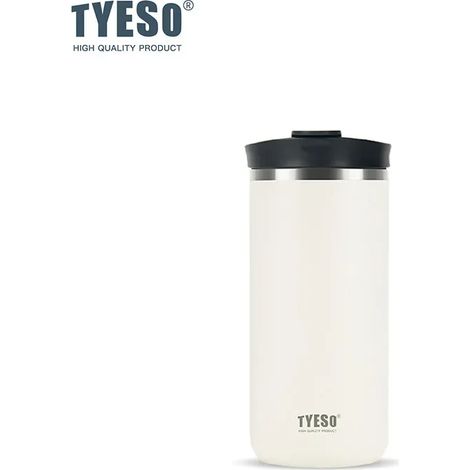 Cafetière à infusion à froid (blanche, 600 ml), cafetière à piston, mug de voyage isotherme, acier inoxydable 304, double isolation