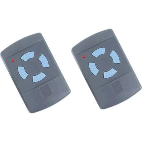 2er-Pack Sdre HSM4 868 MHz Garagentor-Fernbedienung mit 4 Tasten, Blau. Ersetzt Hörmann 868 MHz Sender: HS4, HSM2, HSP4, HS1, Tubauto HSM4 und HS4. (1/4)