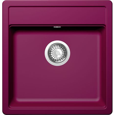 Schock Einbaubecken Cristadur Mono N-100 S A Berry BRY Exzenterbedienung (1/3)