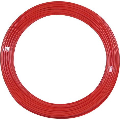 TUBO POLIAMIDA DIN-73378 ROJO 4X6
