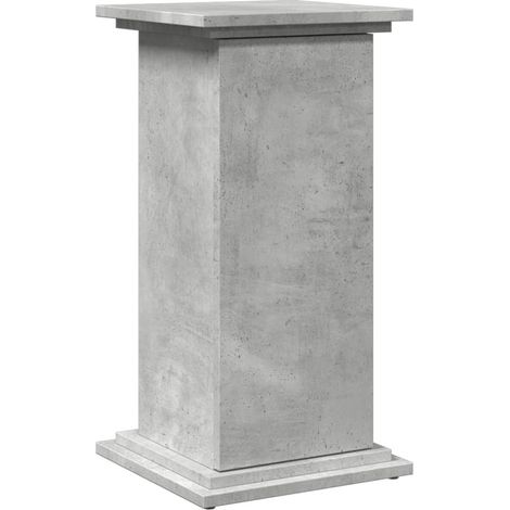 Maison Exclusive - Postament mit Stauraum Betongrau 31x30x60 cm H