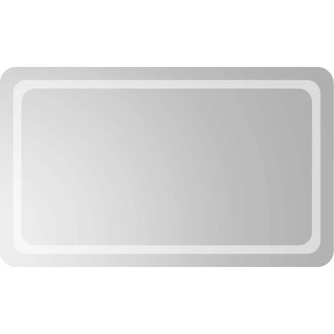 Maison Exclusive - LED-Badspiegel 100x60 cm (1/5)