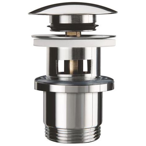 Bonde de lavabo Quick-Clac avec lanterne Laiton- Wirquin Pro (1/2)