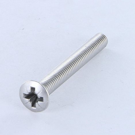 Vis métaux Tête fraisée bombée TFB Pozi M6X50 Aluminium-200 pièces