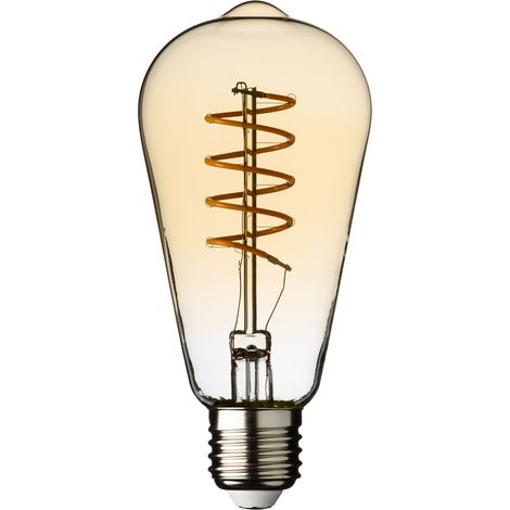 Lampada E27 ST64 4W 2200°K Golden 64x142mm (1/5)