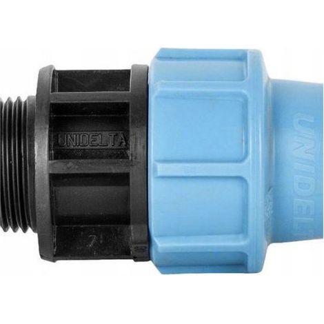 Raccord À Visser PE GZ 25 X 1/2 - Pour Réseau Eau Froide - Filetage G 1/2 Externe - Diamètre 25 mm - Longueur 89 mm - Lot De 1 (1/2)