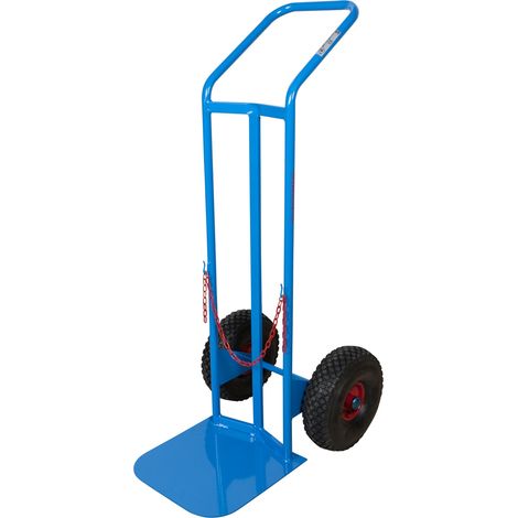 Portabombole singolo con ruote pneumatiche Ø 300