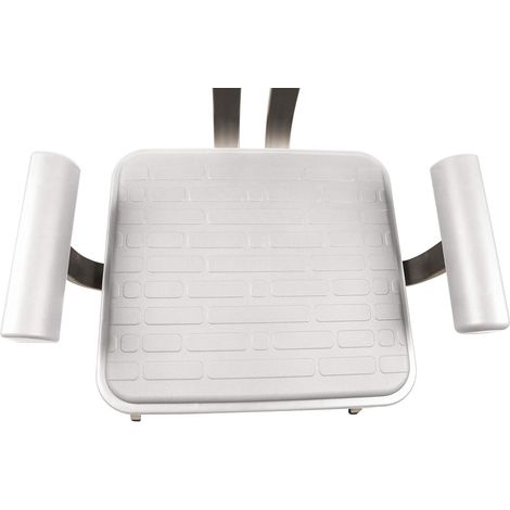 Croydex Shower Bath Chair Replacement Paded Cushion, White - Serenity (1/3)