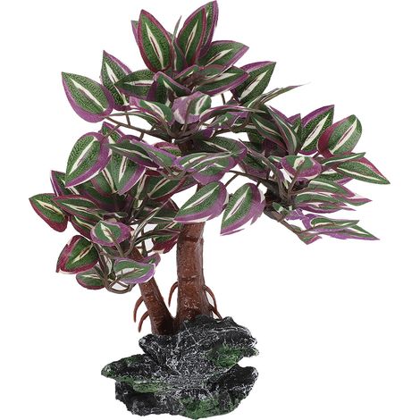 Arbre Artificiel Pour Aquarium - Décoration En Résine Synthétique - Paysage Sous-Marin Réaliste - Accessoire De Décor 1 Pièce (1/5)