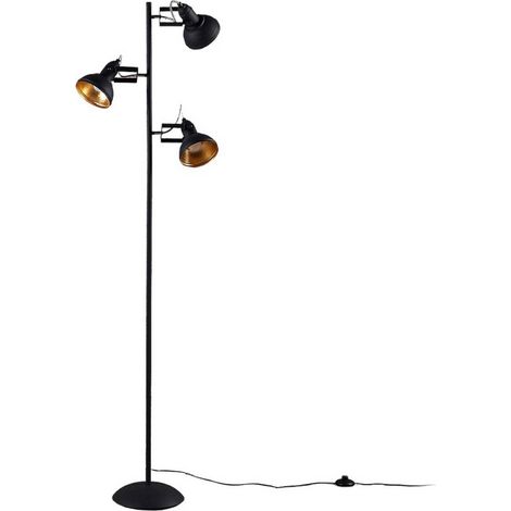 [GEBRAUCHT] B-Ware Lindby Led Stehlampe Lilly Stehleuchte Lampe Leuchte Drei Strahler E14 Schw663