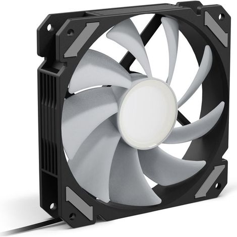 Ventilador Ventilador de pie 12cm Sharkoon VE20312094 Negro, 2 (1/2)