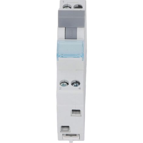 Commutateur Inverseur Manuel Bipôle Isolation 1P 63A Rail DIN 35mm pour Camping-car Maison Groupe Électrogène (1/5)