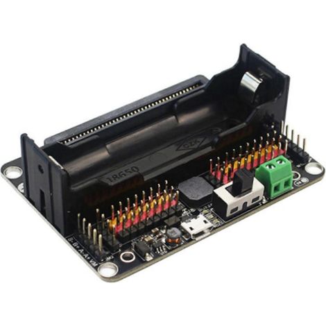 Placa de expansión para MICROBIT, placa adaptadora Microbit, robot de programación de coches inteligentes, expansión DIY Python (1/5)