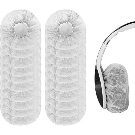 100 Pieces Headphone Earpad Covers, Disposable Non-woven Fabric Headphone Covers/headset Covers/earpad Protector (1/5)