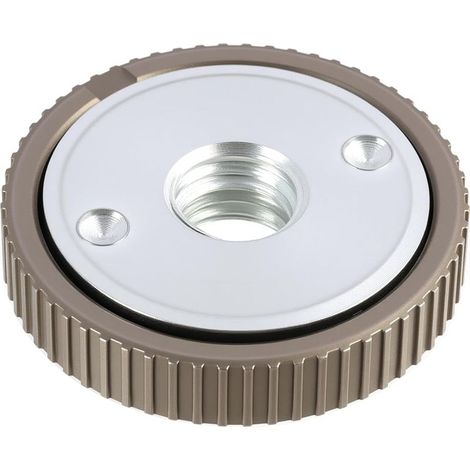 M14 Schnellspannmutter für Winkelschleifer, selbstsichernde Mutter aus pulverbeschichtetem Stahl, werkzeugloser Schnellwechsel, kompatibel mit Metall- und Diamantscheiben, flexibel, Makita (1/5)