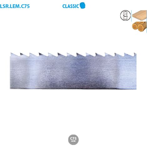Lame scie à ruban acier sur mesure Classic Larg. 15 Long. 2360 Ep. 0,5 PAS (TPI) DC6