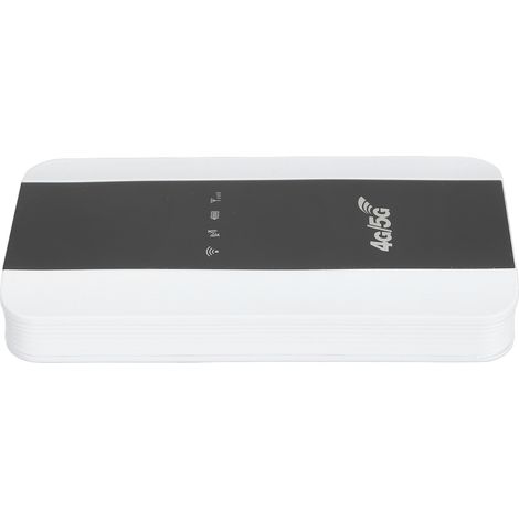 Point d'accès Wi-Fi portable 4G, compatible avec 10 utilisateurs, haut débit et doté d'un emplacement pour carte SIM, pour téléphones et tablettes. (1/5)
