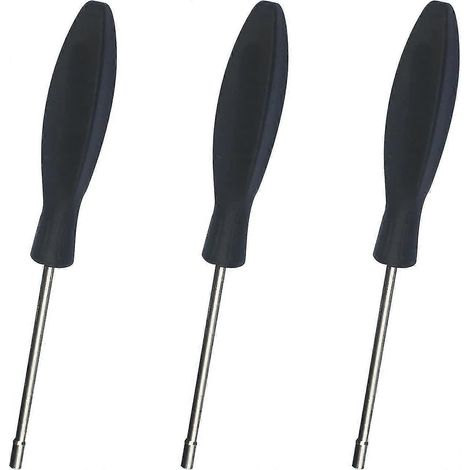 Kit de 5 tournevis cannelés pour le réglage du carburateur de tronçonneuse Craftsman, compatible avec les petits moteurs courants. (1/4)