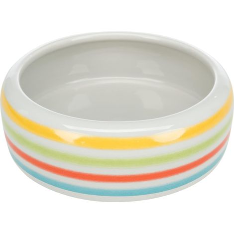 Gamelle en céramique pour Lapin Vert/Bleu/crème 500 ML Diamètre 16 cm (1/2)