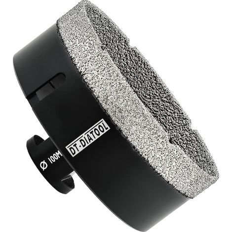 Foret Diamant 100mm Scie Cloche pour Forage à Sec Carrelage Porcelaine Marbre Céramique Granit (1/5)