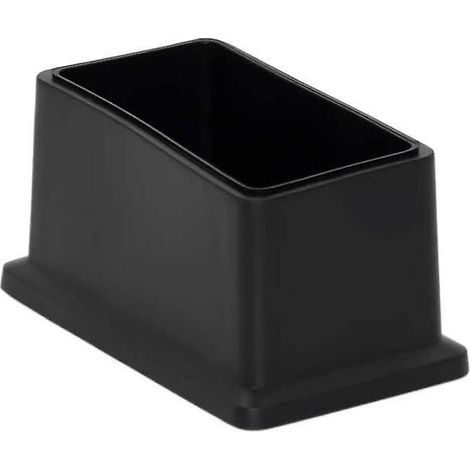 Set mit 8 rechteckigen, geruchlosen PVC-Bodenschonern – 25 x 50 mm – Stuhlgeräuschdämpfung – Sicherer Halt – BODEN 25 x