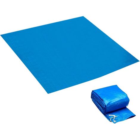 Poolmatte Bodenschutzplane Bodenschutz für Pool für Beton