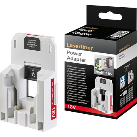 Laserliner PowerAdapter Milwaukee compatible Multi-18V