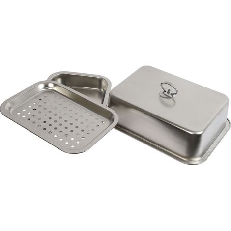 Le Marquier Kit Vapore Plancha Inox Piatto Supporto Traforato