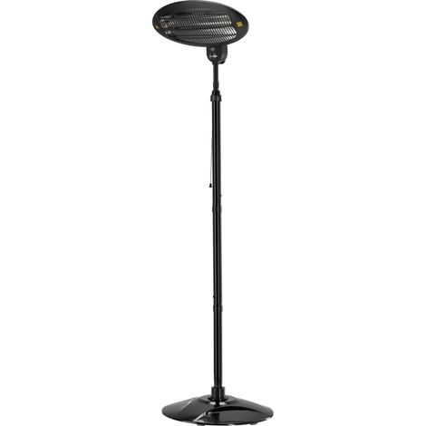 Chauffage infrarouge, chauffage de terrasse 2000W 3 niveaux (1/5)