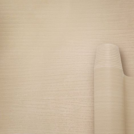 Film adhésif - Aspect Bois - pour Meubles - en PVC - Étanche - pour Meubles, décoration, Table, armoires, Grain de Bois Naturel - 40 x 300 cm (1/5)