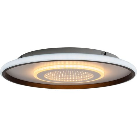 Plafonnier LED NÄVE 1408277, 40W, 1800lm, effet 3D, blanc/noir (1/5)