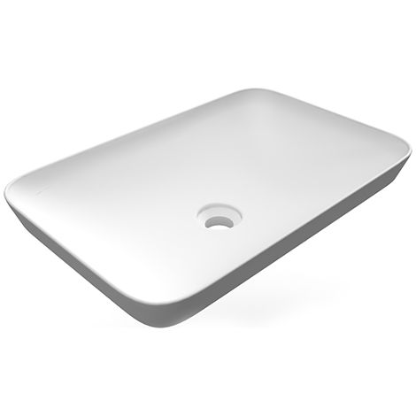 Lavabo incasso rettangolare Rak Ceramics Bianco (1/3)