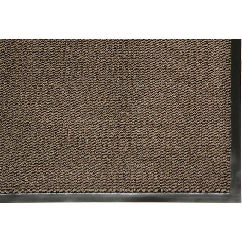 Tapis anti poussière brun - 150 x 90 cm - MERCIER