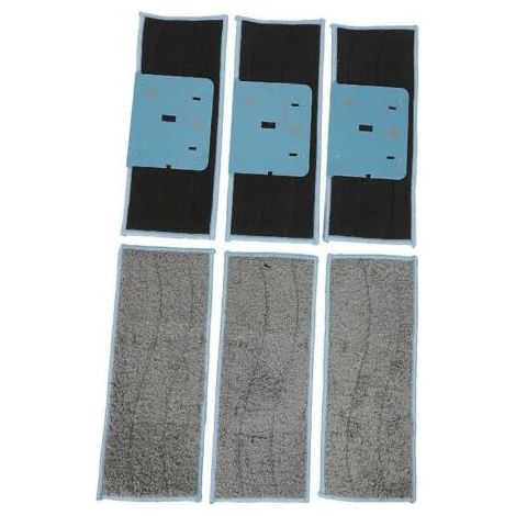 Lot de 6 lingettes de nettoyage humides lavables de rechange compatibles avec iRobot Braava Jet M6 (1/5)
