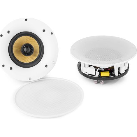 Coppia di diffusori da soffitto Wifi/bt Pd Wcs50 da 5½" 100w Audio 952.590 (1/5)
